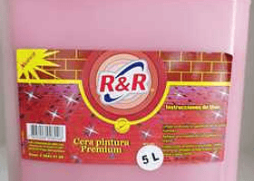 Cera Pintura Premium Roja Ryr 5 Lt