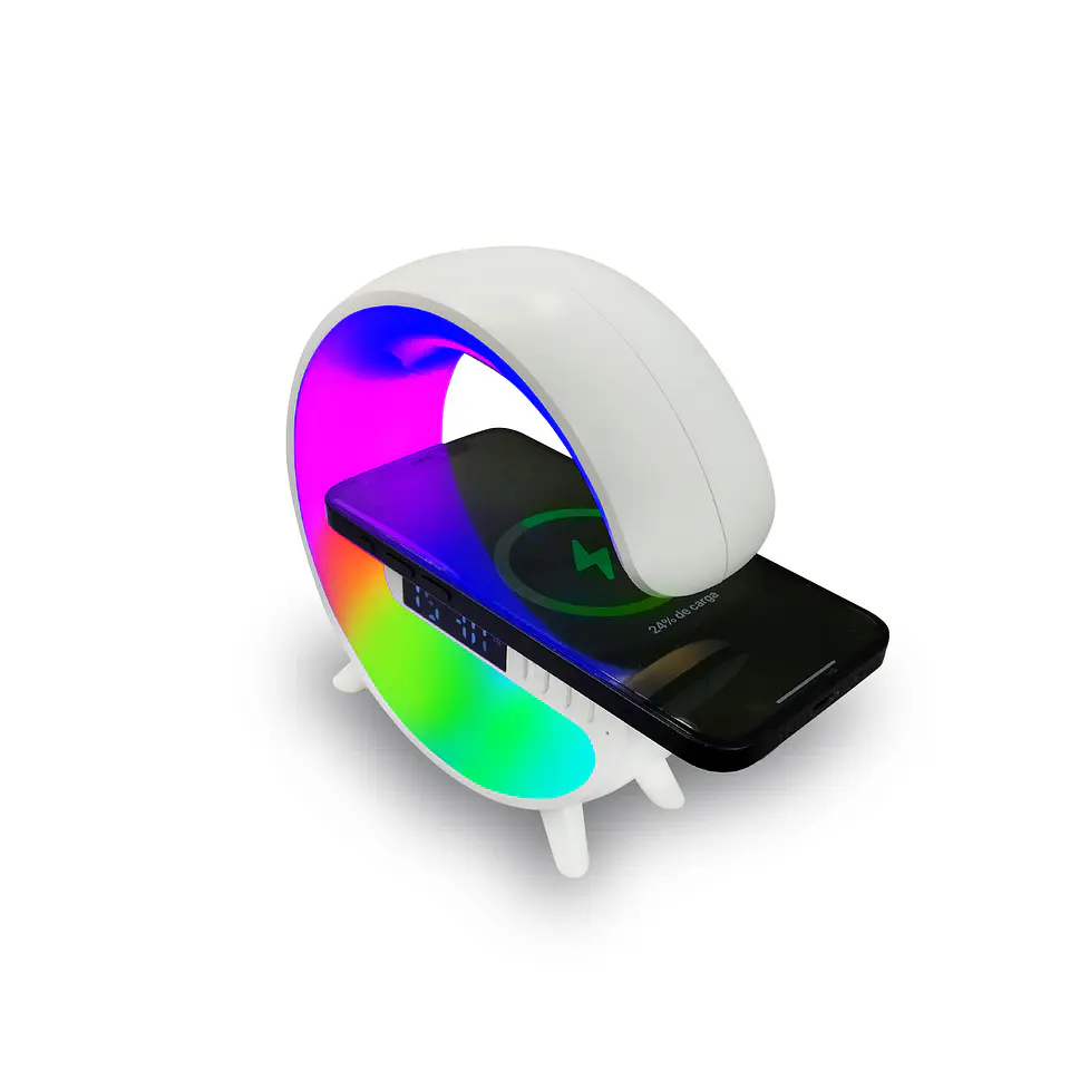 Parlante MLAB My Lil'G 5 En 1 RGB Carga Inalámbrica 8