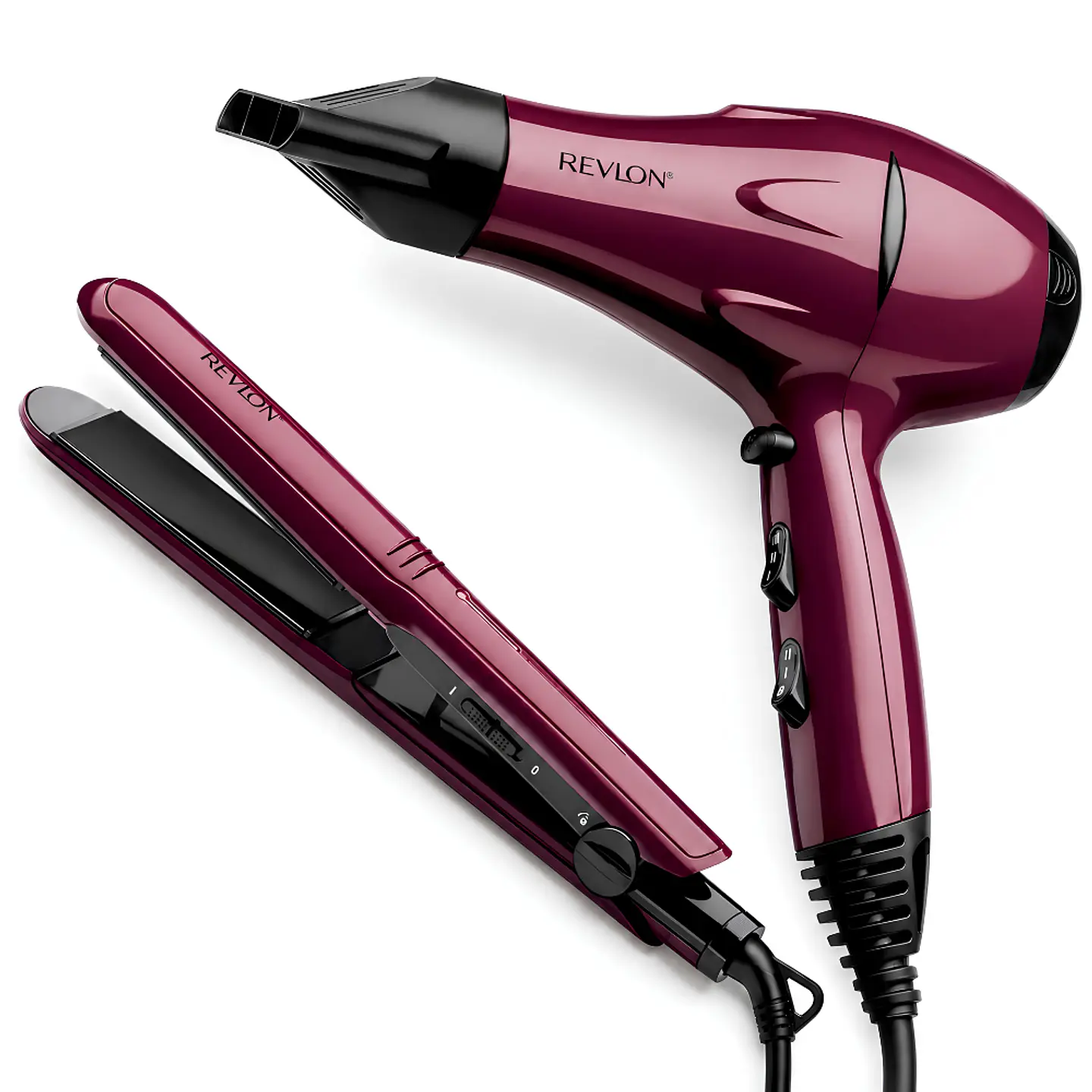 Combo Revlon Secador 2000W + Plancha Alisadora Cerámica 1