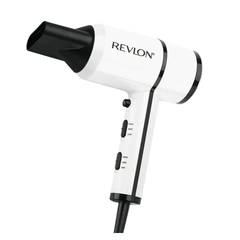 Secador Revlon Crystal Iónico 2000W Blanco 1