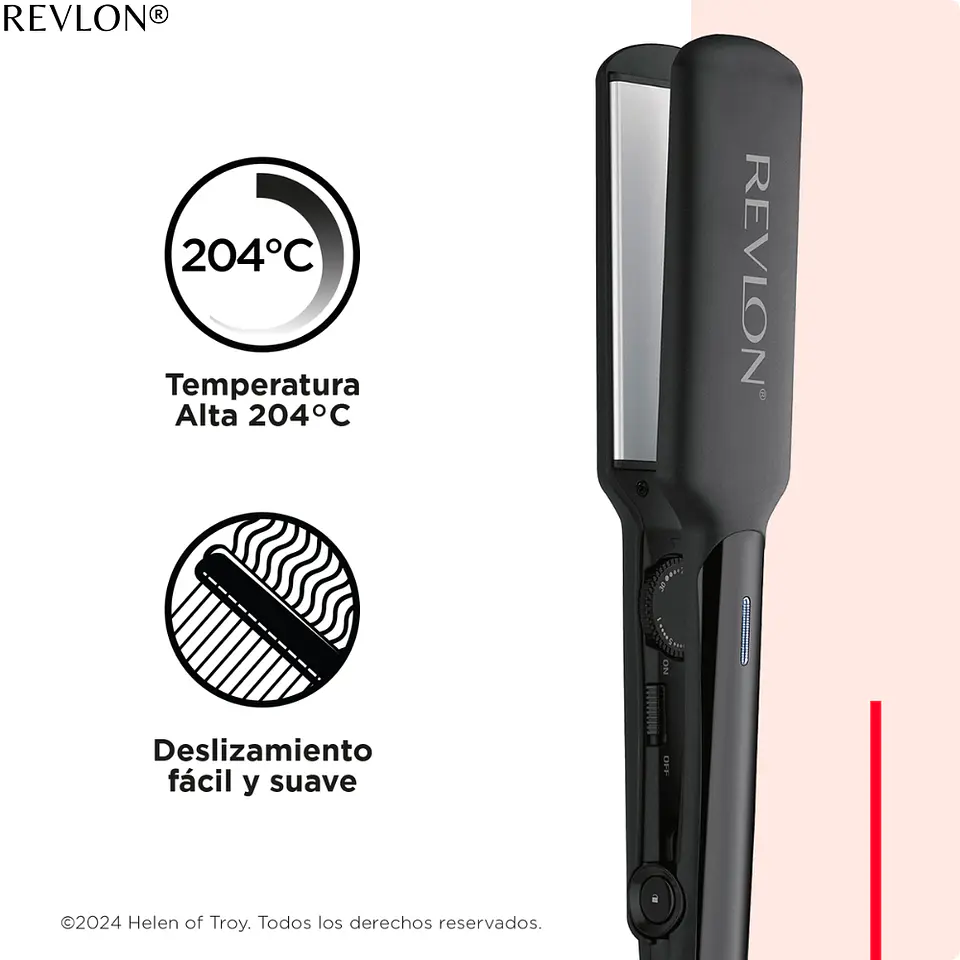 Plancha Alisadora Revlon Fast Results Cerámica 2