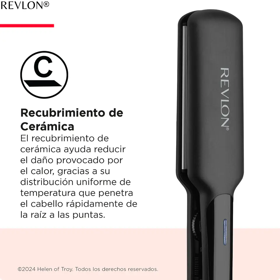 Plancha Alisadora Revlon Fast Results Cerámica 2