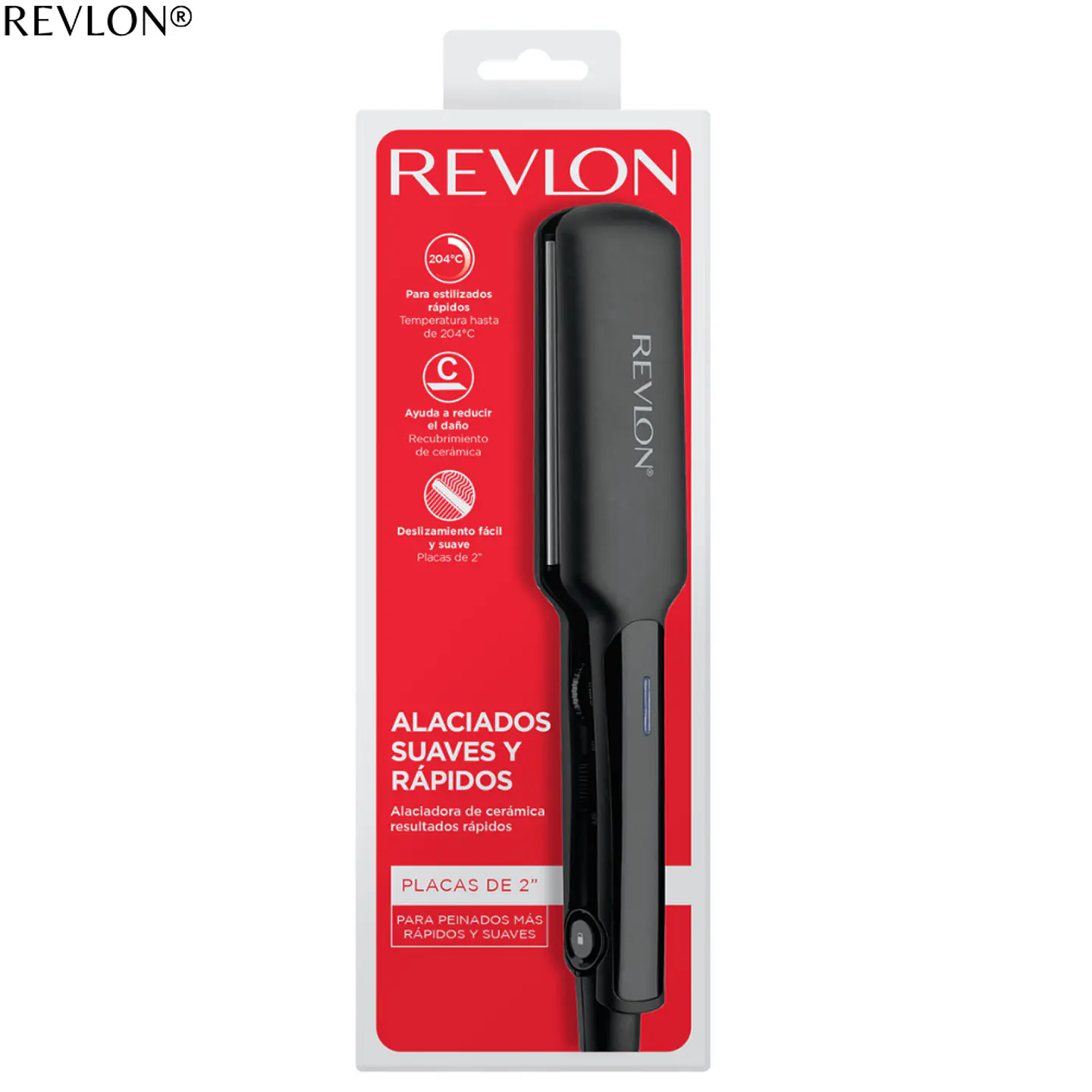 Plancha Alisadora Revlon Fast Results Cerámica 2