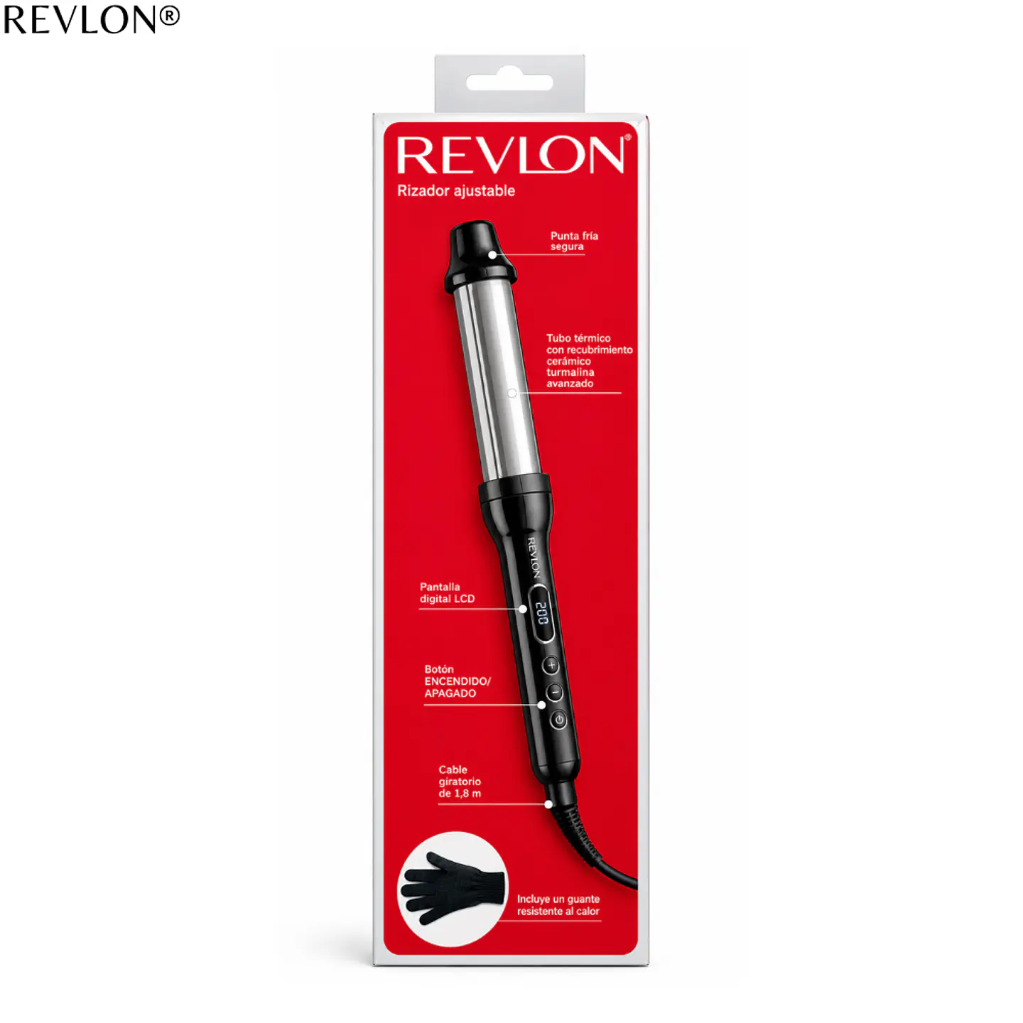 Rizador Revlon Expansible 2 En 1 Cerámica 215°C 6