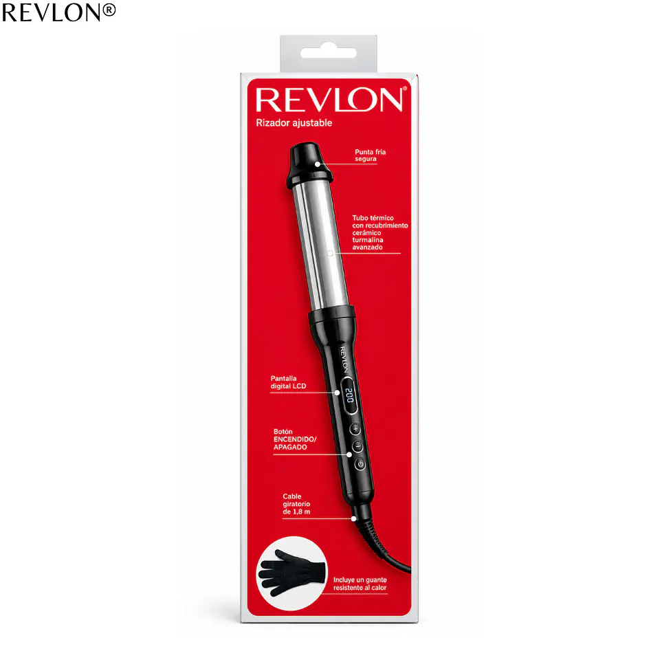 Rizador Revlon Expansible 2 En 1 Cerámica 215°C 6