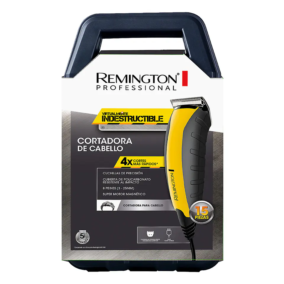 Máquina Cortadora de Pelo Remington HC5850 15 Piezas 5