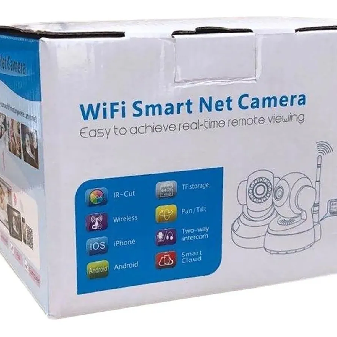 Cámara Ip 360° Hd Onvif Camara Wifi Cctv 3