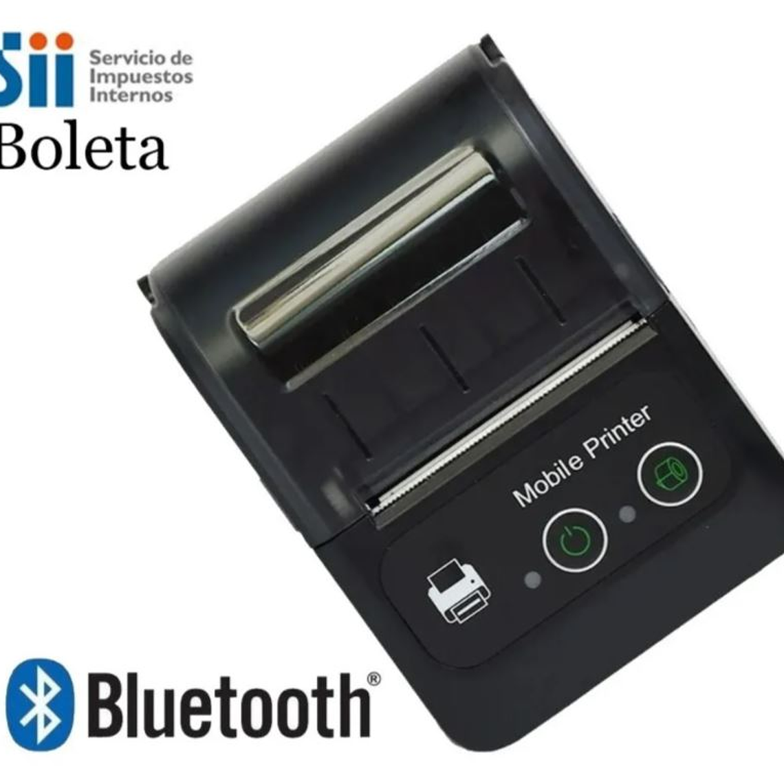 Mini Impresora Térmica Bluetooth Portátil 58mm 1