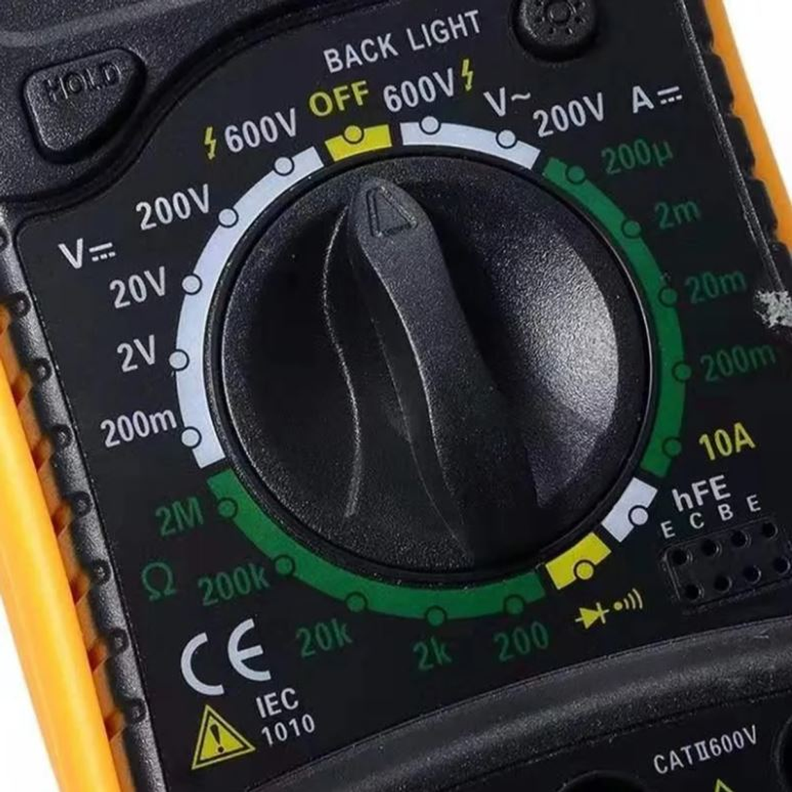 Tester Multitester Multimetro Digital Pantalla Lcd Xl-830l 2