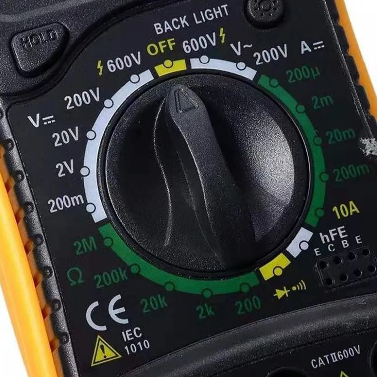 Tester Multitester Multimetro Digital Pantalla Lcd Xl-830l 2