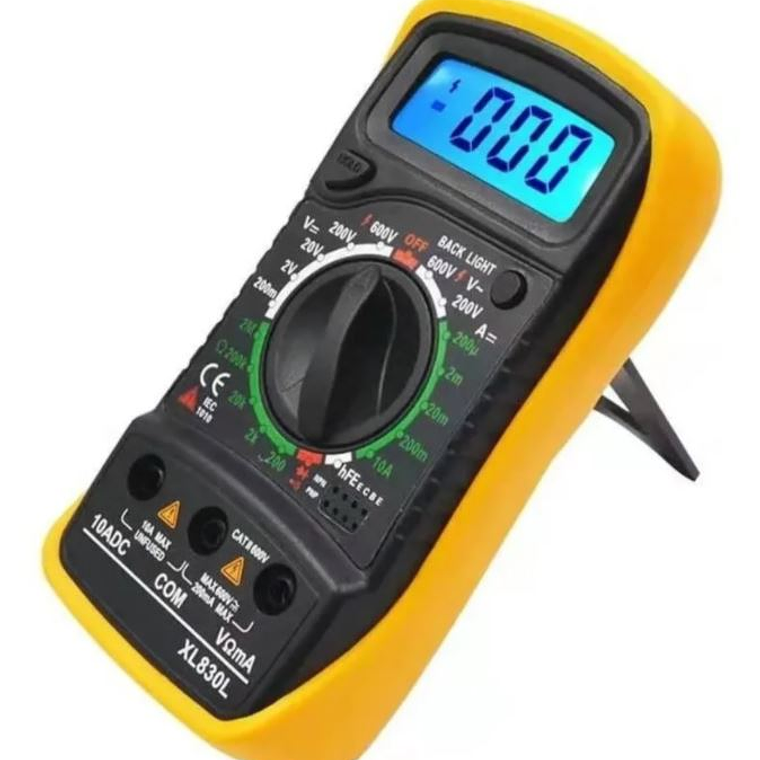 Tester Multitester Multimetro Digital Pantalla Lcd Xl-830l 4