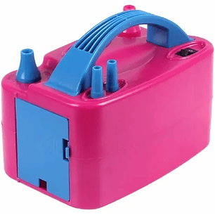 Inflador Globos Eléctrico Con 2 Inyectores 600w