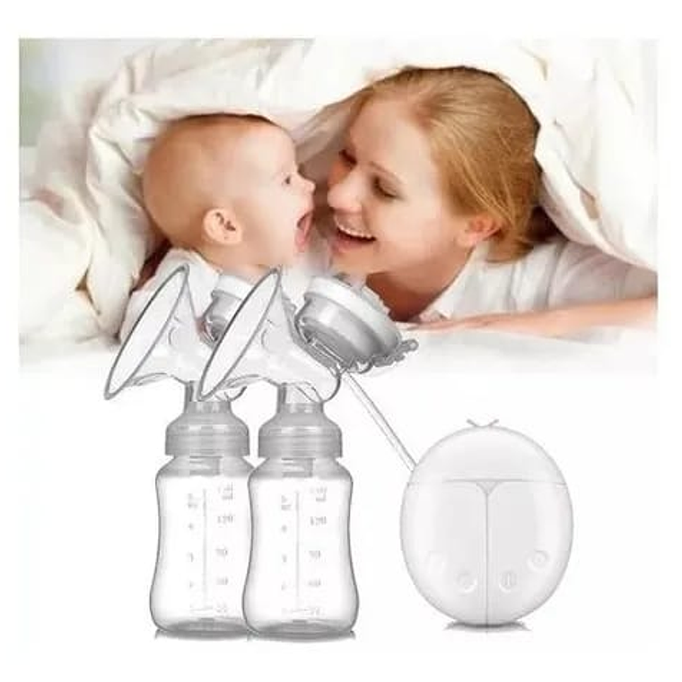 Extractor De Leche Materna Doble Bomba Eléctrico Usb 2