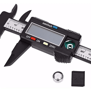 Pie De Metro Digital Calibrador De Fibra Carbono