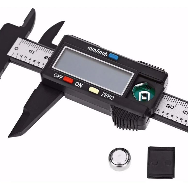 Pie De Metro Digital Calibrador De Fibra Carbono 2