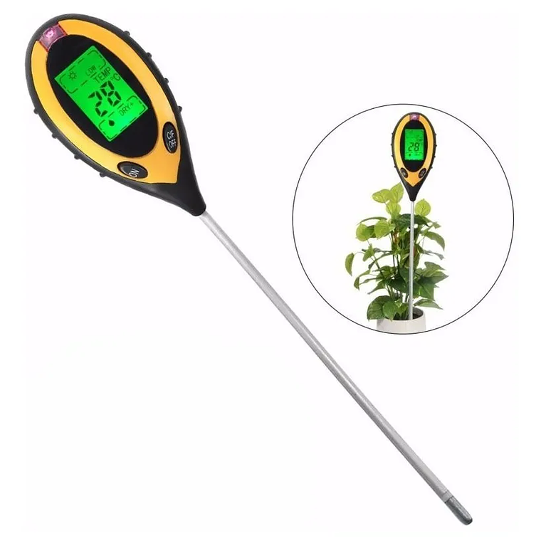 Medidor De Plantas 4 En 1 Suelo Ph Humedad 1