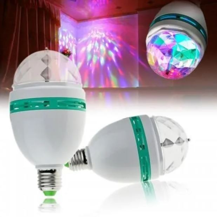 Ampolleta Led Luces De Fiesta Giratoria E-27 2