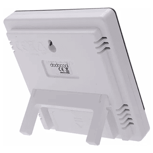 Higrómetro Con Sonda Externa Reloj Alarma
