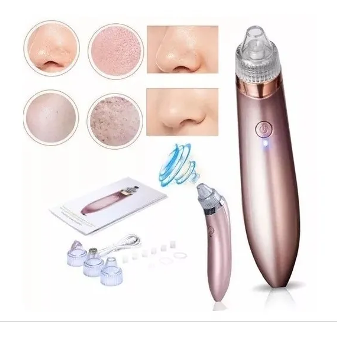 Removedor Extractor Puntos Negros Espinillas Y Limpia Poros 1