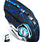 Mouse Gamer Inalámbrico Recargable Iluminado Rgb - Miniatura 1