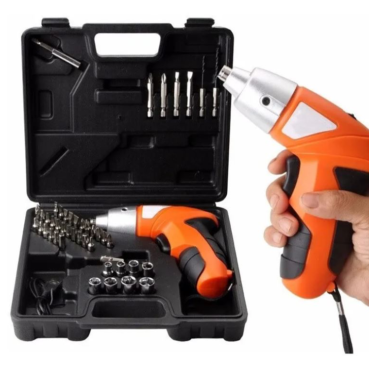 Destornillador Electrico Inalambrico 4.8v 45/46 Accesorios 1