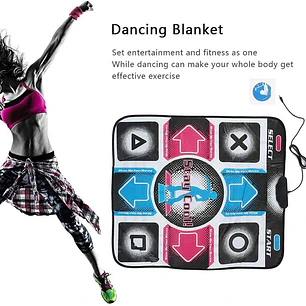 Alfombra De Baile Xtreme Dance Pad Directo A Tv Rca Y Pc Usb