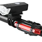 Set Luces Bicicleta Delantera Y Trasera Recargable Por Usb - Miniatura 3