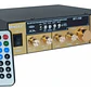 Amplificador Estéreo 2 Canales Bluetooth Usb Sd Mp3 Karaoke - Miniatura 1