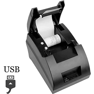 Impresora Térmica Usb Rollo 58mm Rj11 + 1 Rollos Papel