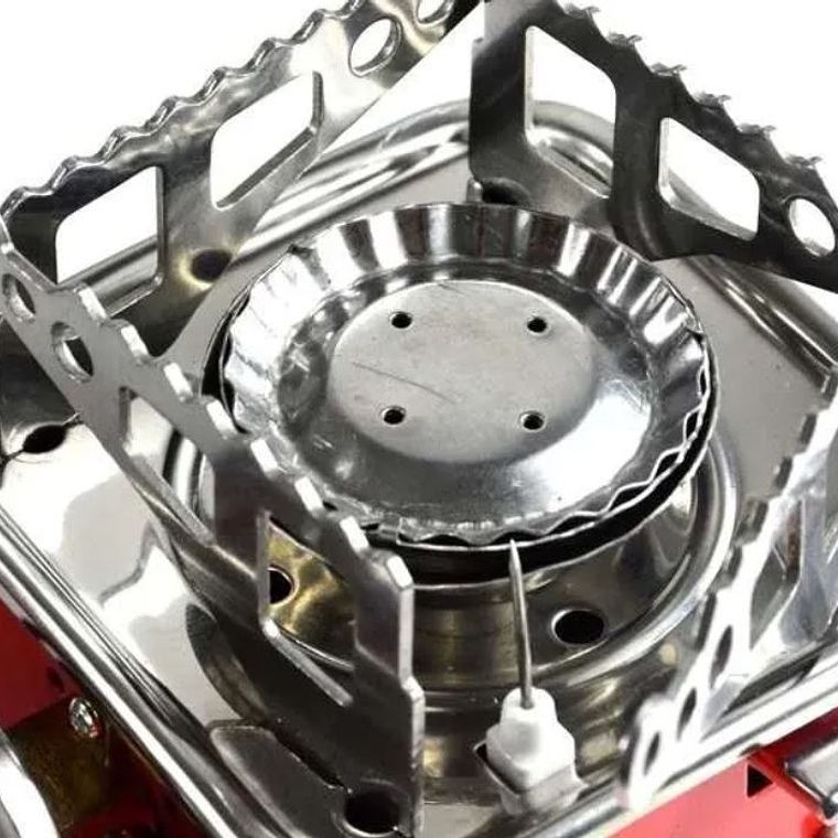 Cocinilla Mini A Gas Camping Outdoor Con Bolso 2