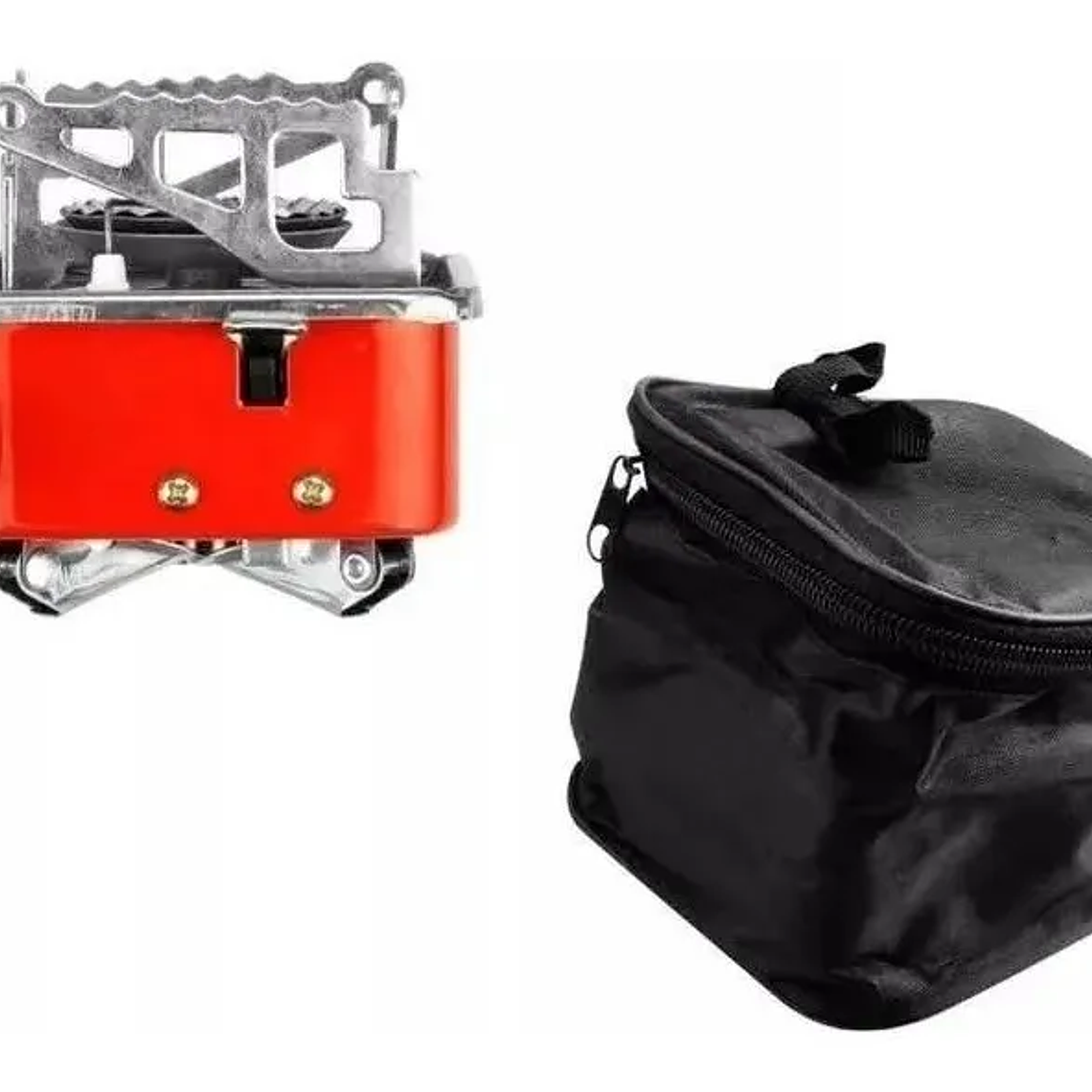 Cocinilla Mini A Gas Camping Outdoor Con Bolso 3