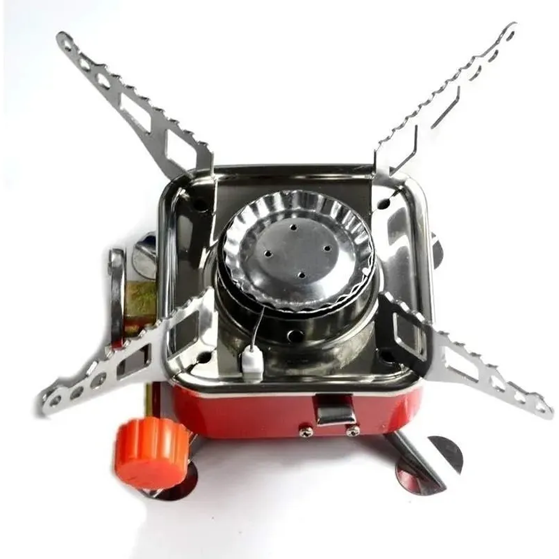 Cocinilla Mini A Gas Camping Outdoor Con Bolso 4