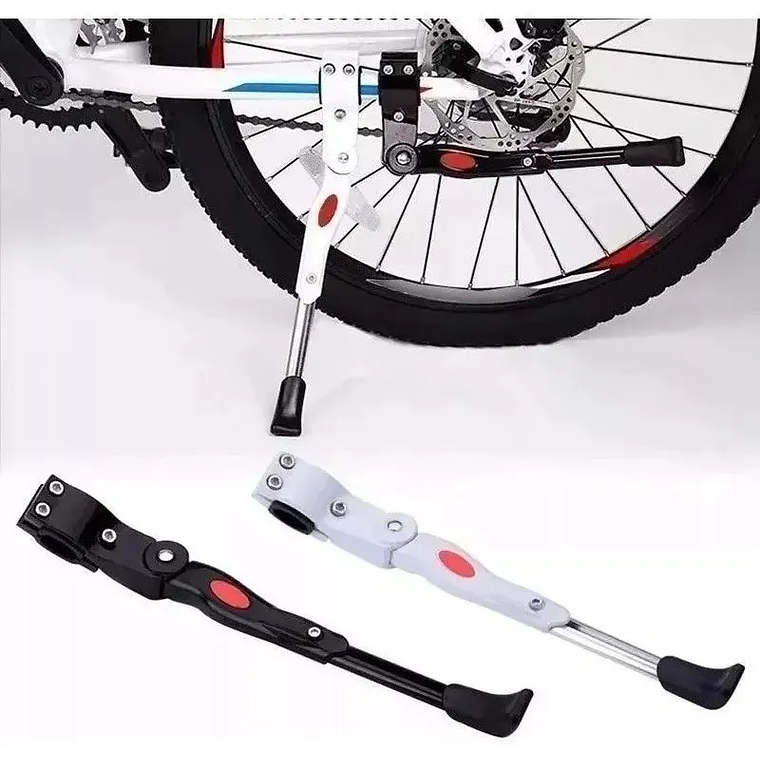 Pata Apoyo Para Bici Ajustable Soporte 100% Aluminio 1
