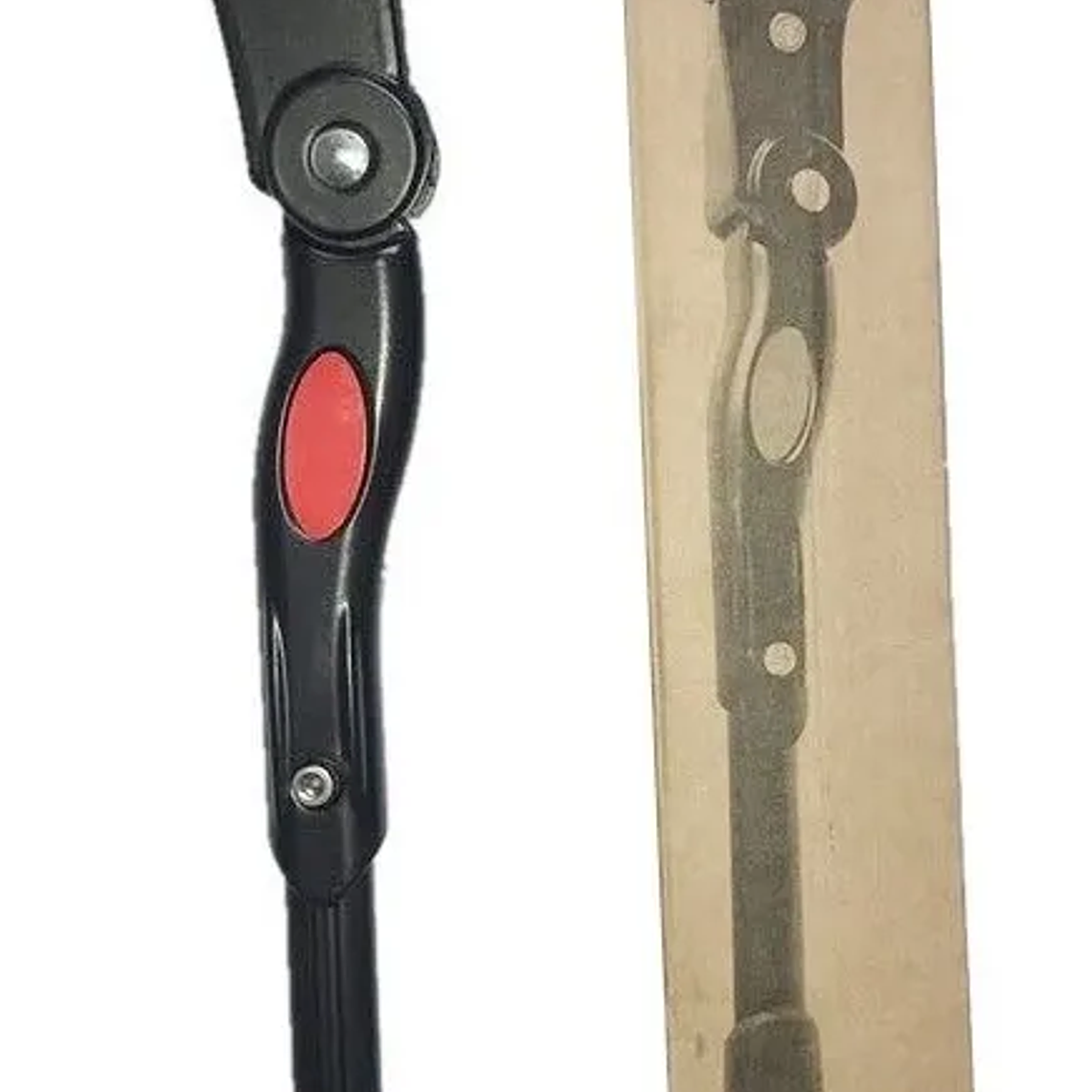 Pata Apoyo Para Bici Ajustable Soporte 100% Aluminio 2