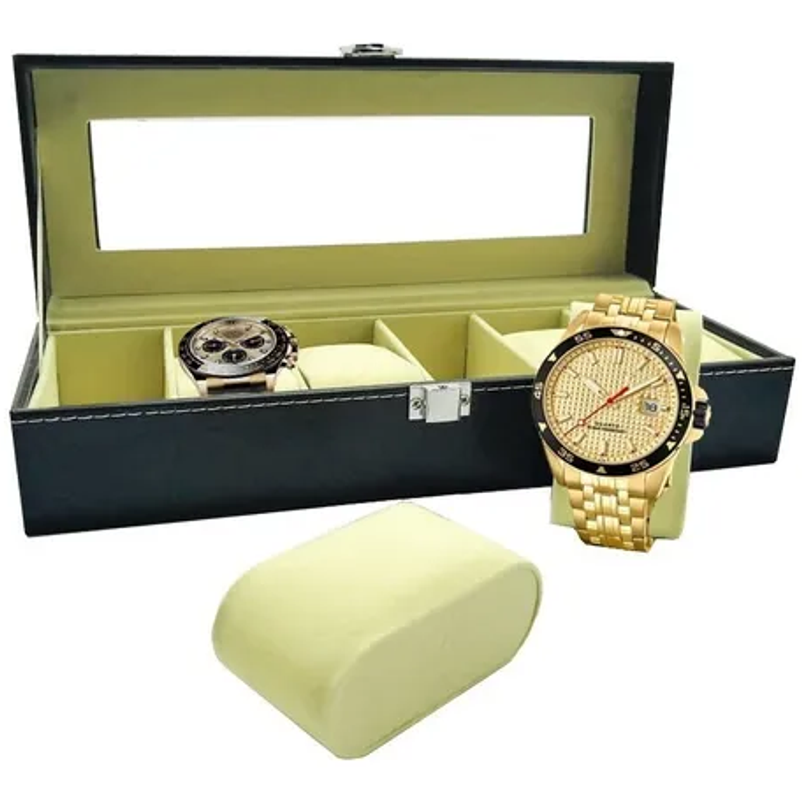 Caja De Relojes Organizador Para 6 Unidades, Regalo Hombre 1