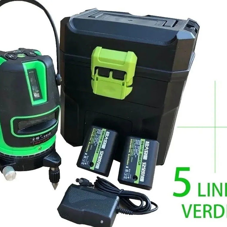 Nivel Laser Verde Auntonivelación 5 Lineas Profesional 1