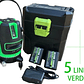 Nivel Laser Verde Auntonivelación 5 Lineas Profesional - Miniatura 1