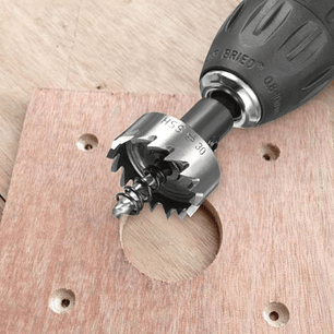 Juego De 5 Brocas Corona Perforadora Metal