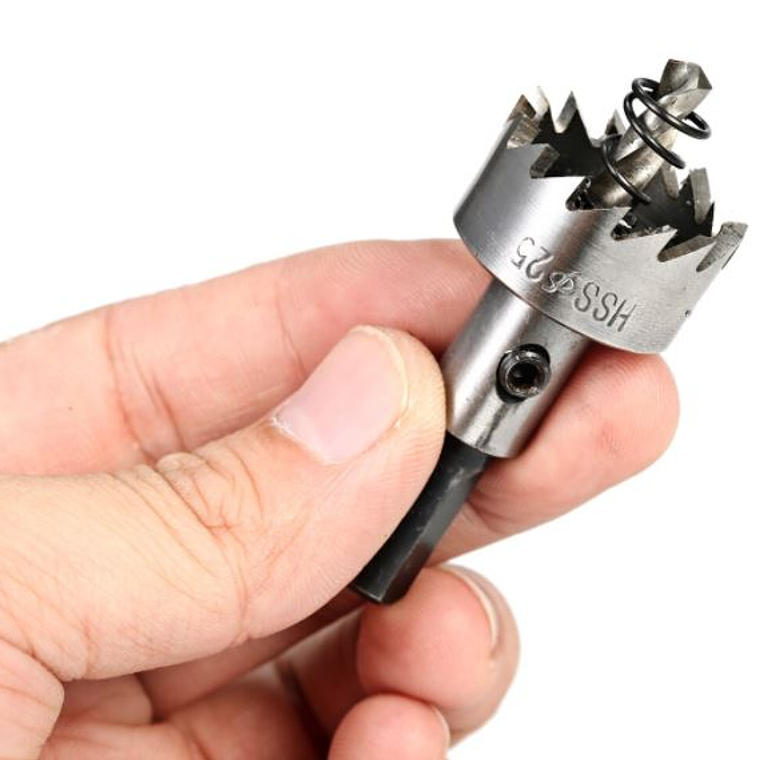 Juego De 5 Brocas Corona Perforadora Metal 3