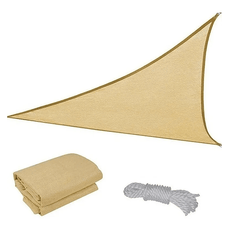 Vela Sombra 5mx5mx5m Toldos Vela Malla Sombra Triangular