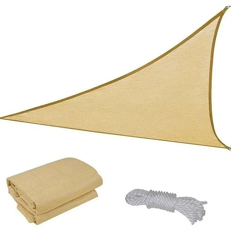 Vela Sombra 5mx5mx5m Toldos Vela Malla Sombra Triangular 2