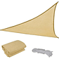 Vela Sombra 5mx5mx5m Toldos Vela Malla Sombra Triangular - Miniatura 2