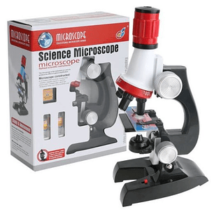 Kit De Ciencia Para Niños Microscopio Juguete Educativo