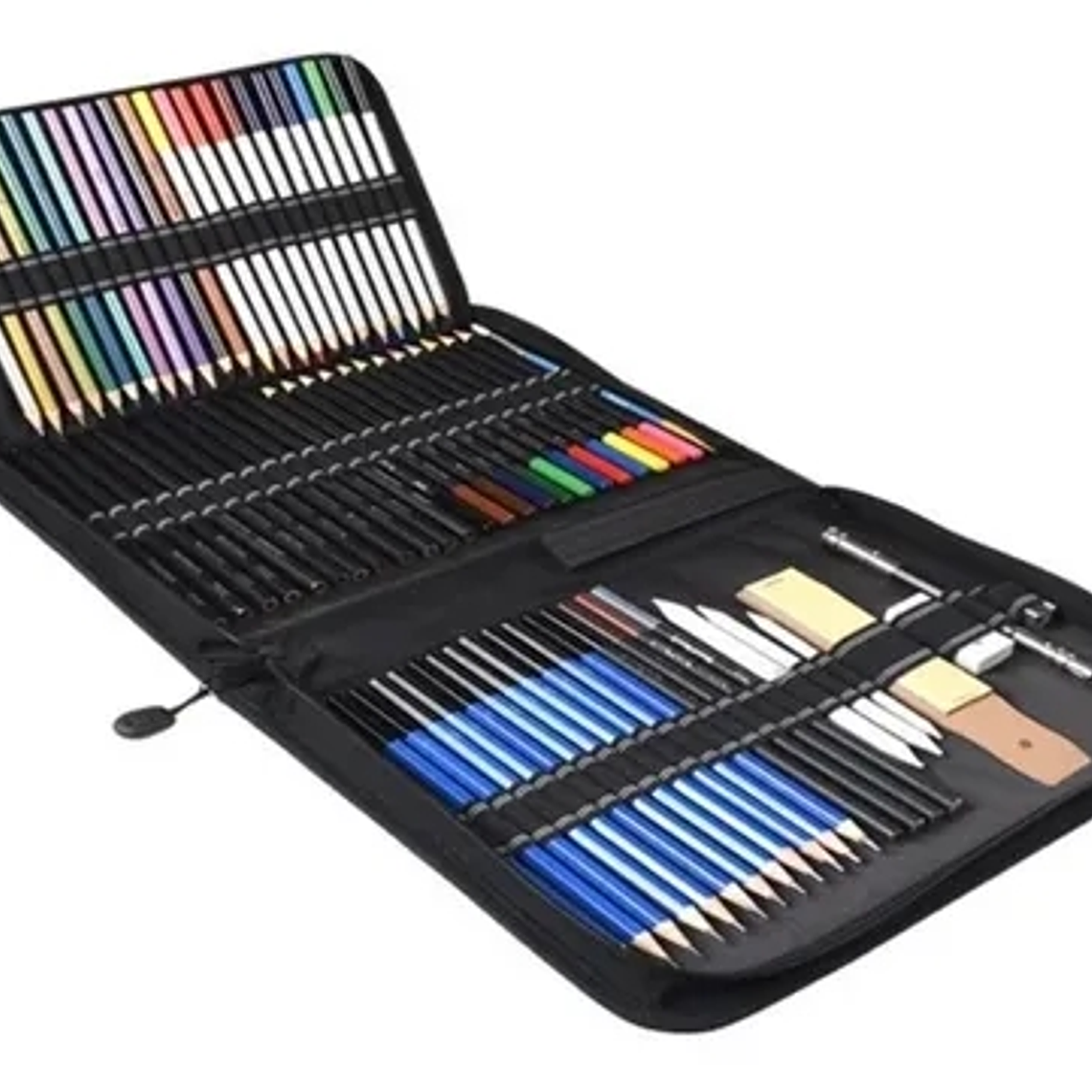 SET 72 Estuche Lápices De Colores Dibujo Profesional 2