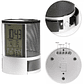 Organizador Bolígrafo Portalápices Reloj Alarma Pantalla Lcd - Miniatura 2