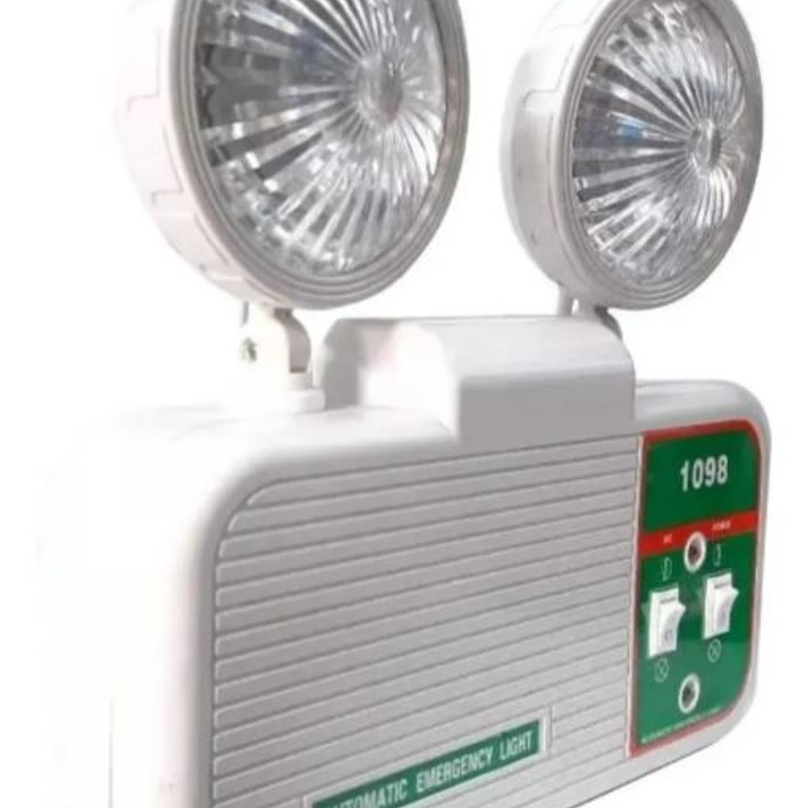 Luz Lampara Emergencia Led Doble Foco 1