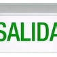 Letrero Led Salida De Emergencia Recargable - Miniatura 1