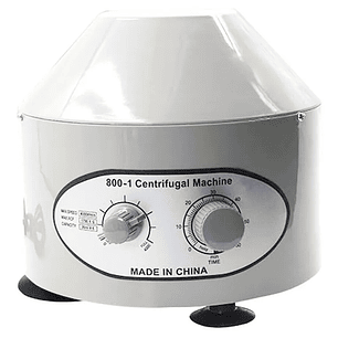 Máquina Centrífuga 4000rpm 6 Tubo 800-1 Plasma Laboratorio