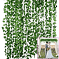Planta Artificial Enrredadera 12 Tiras 210cm Decoración - Miniatura 1