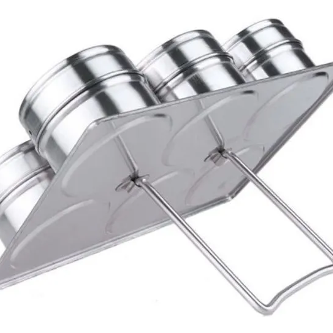 Organizador Condimentos Cocina 6 Piezas Frascos Especieros 6